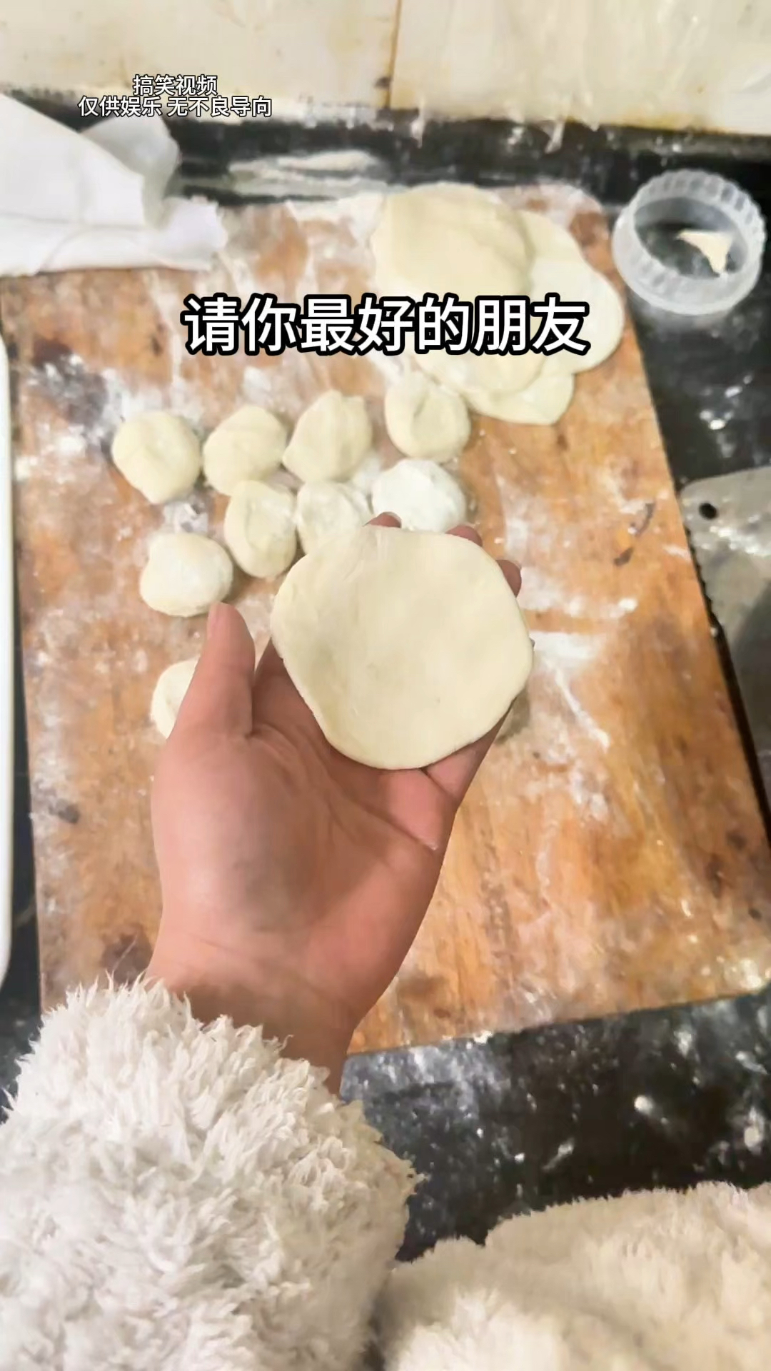 请你最好的朋友吃小金鱼水饺