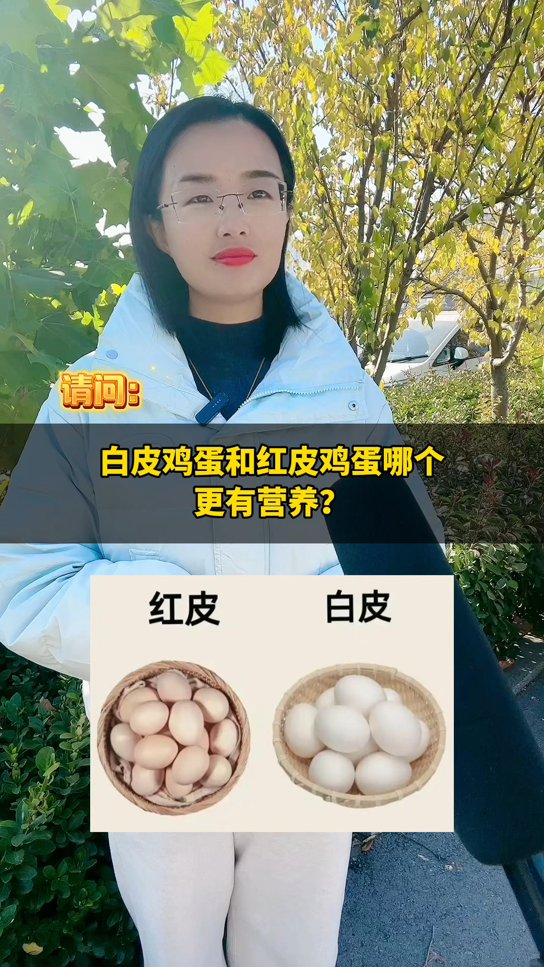 白皮鸡蛋和红皮鸡蛋哪个更有营养?
