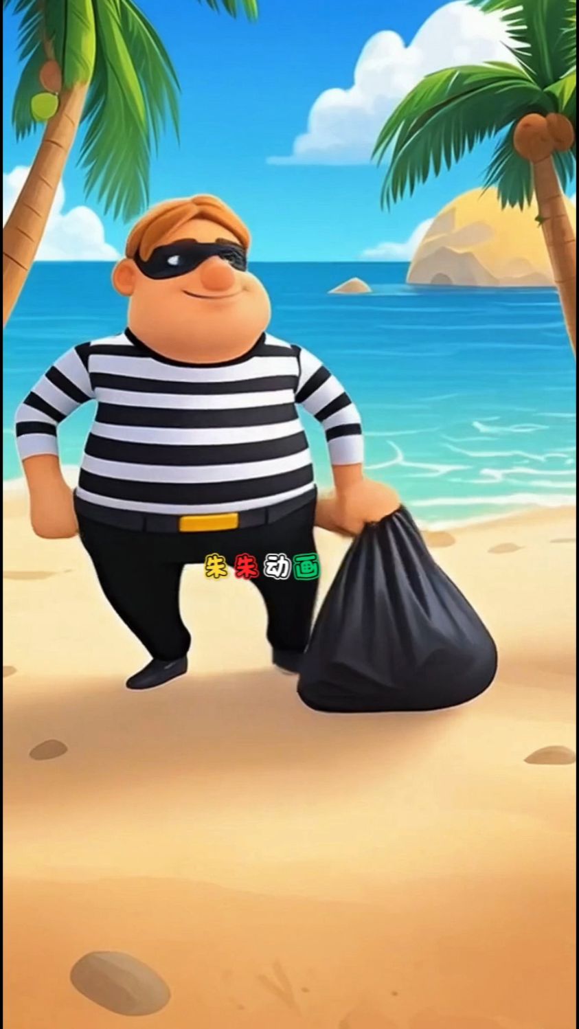 儿童动画 #动画短片 人类往海里倒垃圾,美人鱼消失了。