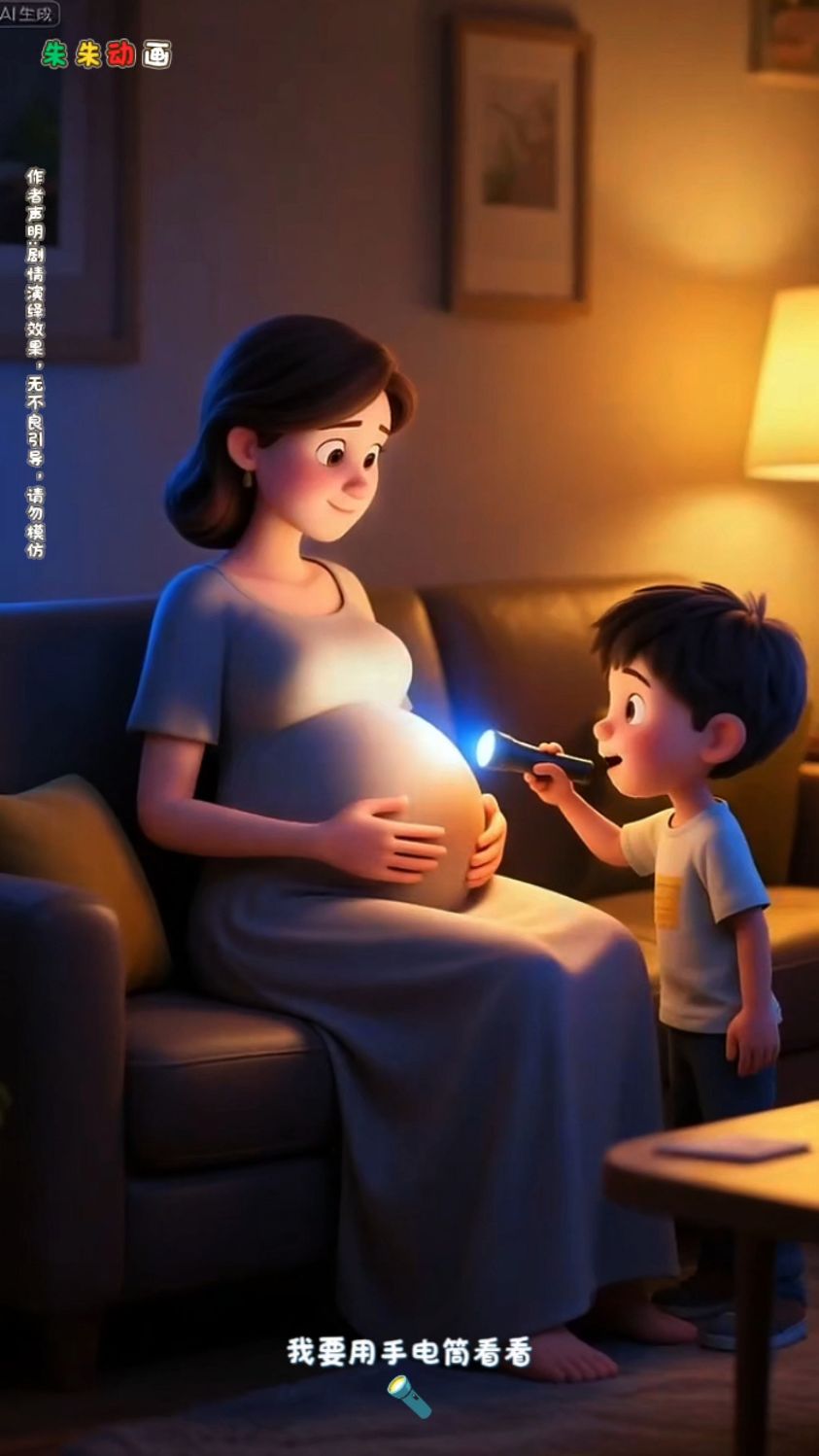 #原创动漫 #孕期知识 #动画小故事 #原创动画 妈妈的肚子变大了