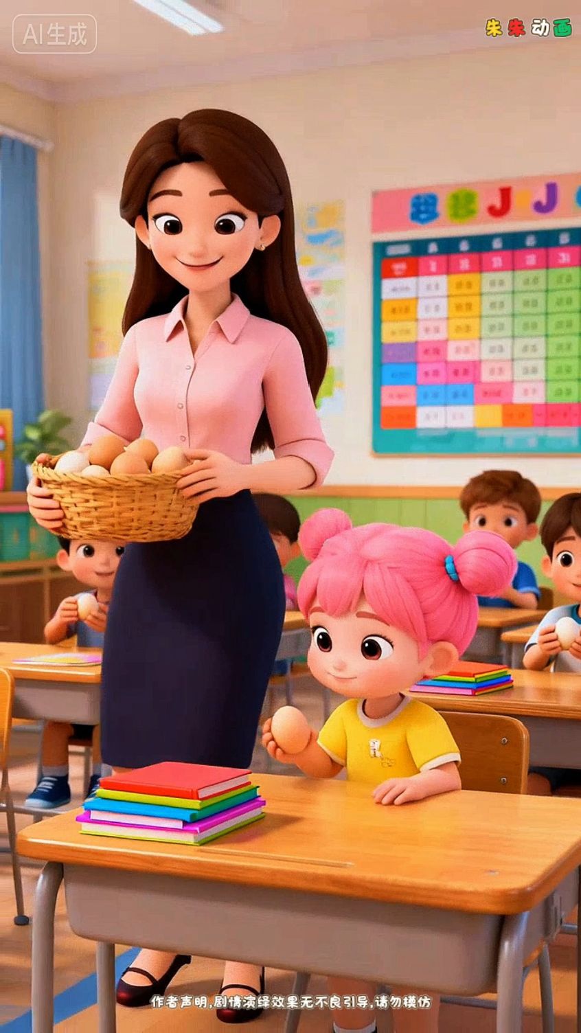 二次元动漫 #幼儿启蒙教育 #小朋友爱看的视频 谁能把鸡蛋孵出小鸡
