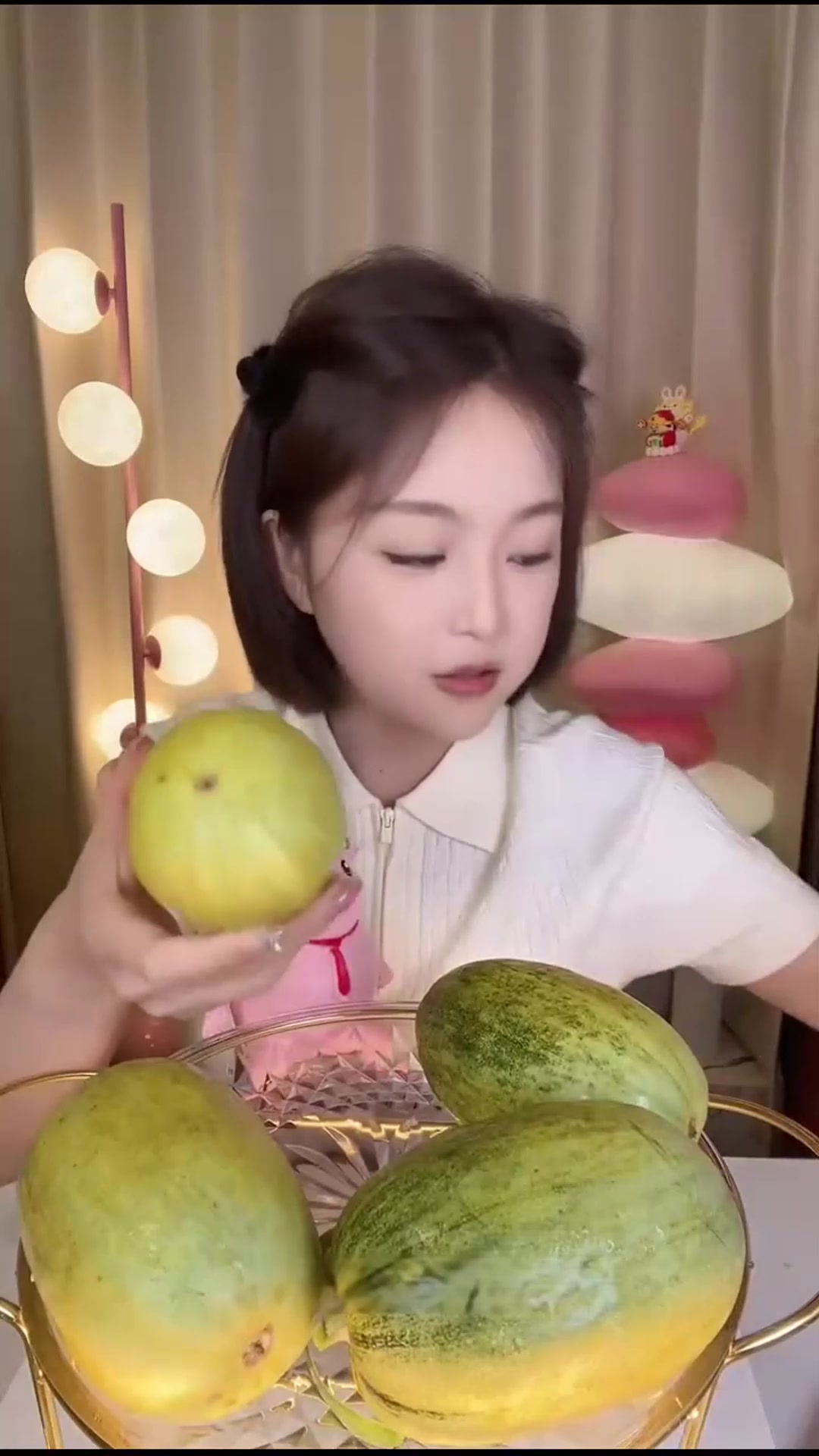 金冠蜜瓜怎样摆盘更有食欲上档次？
