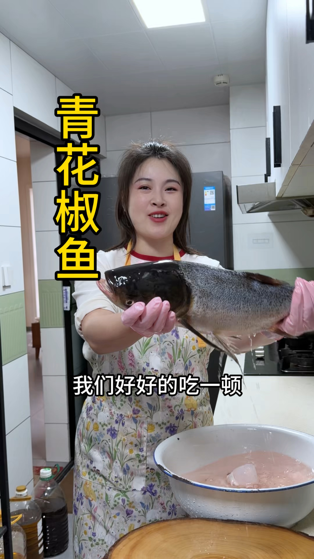 用水库大花鲢鱼做个鲜辣嫩滑的青花椒鱼！