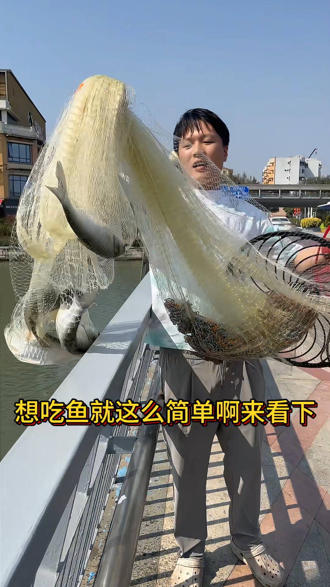 想不到一网撒下去能有这么多鱼