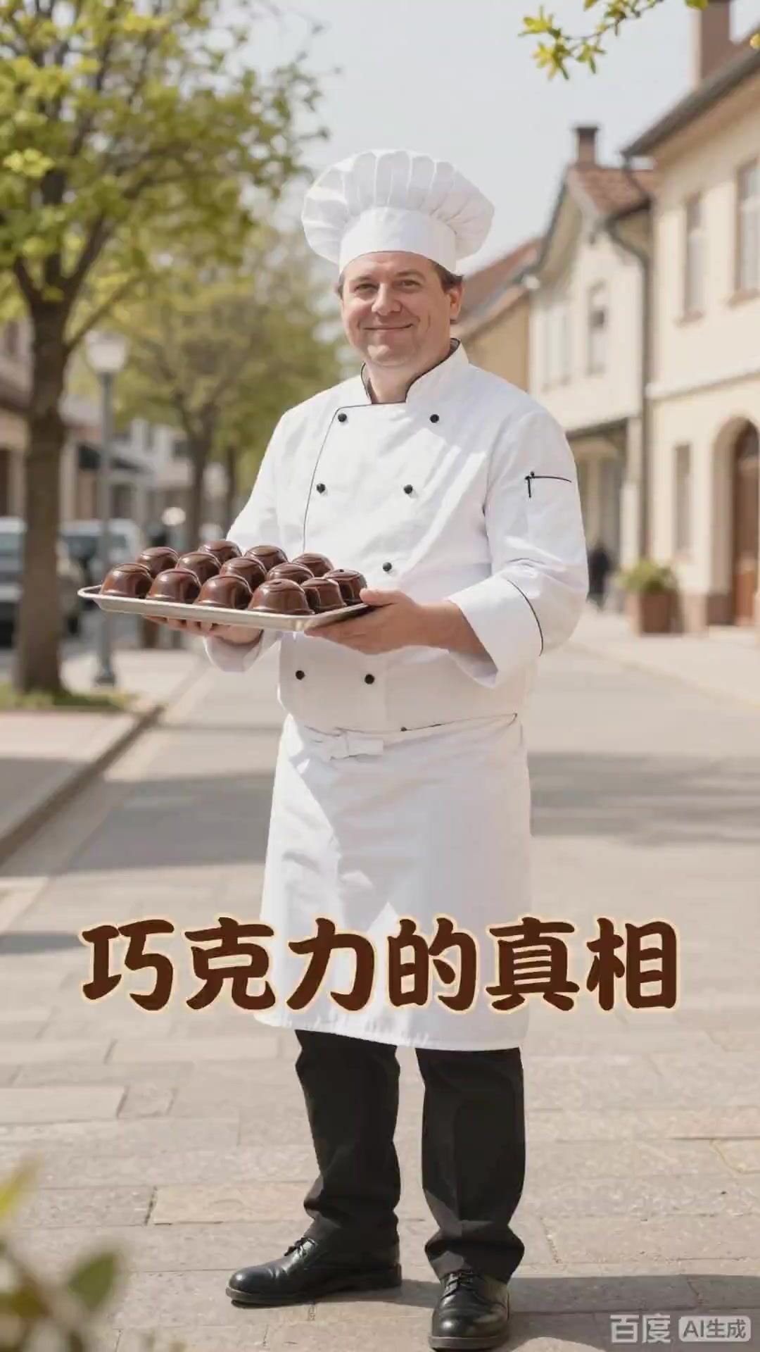 搞笑小故事:牛奶巧克力师傅假的