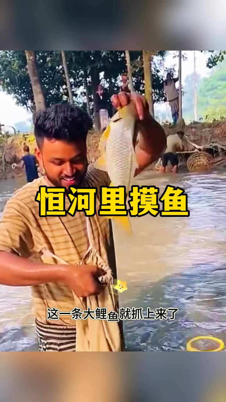 恒河里摸鱼,鱼儿又肥又大