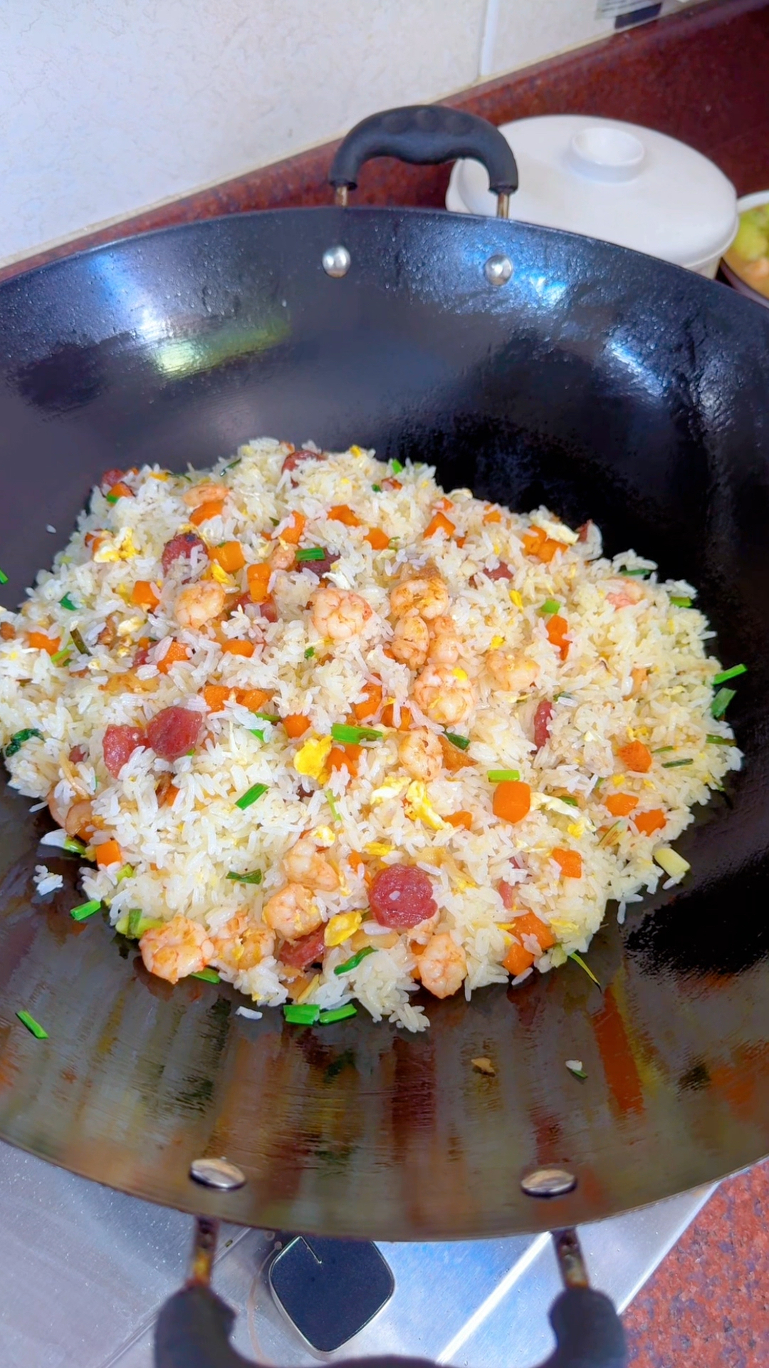 潮汕婆婆的招牌炒饭,比大排档好吃又营养,我能吃三碗