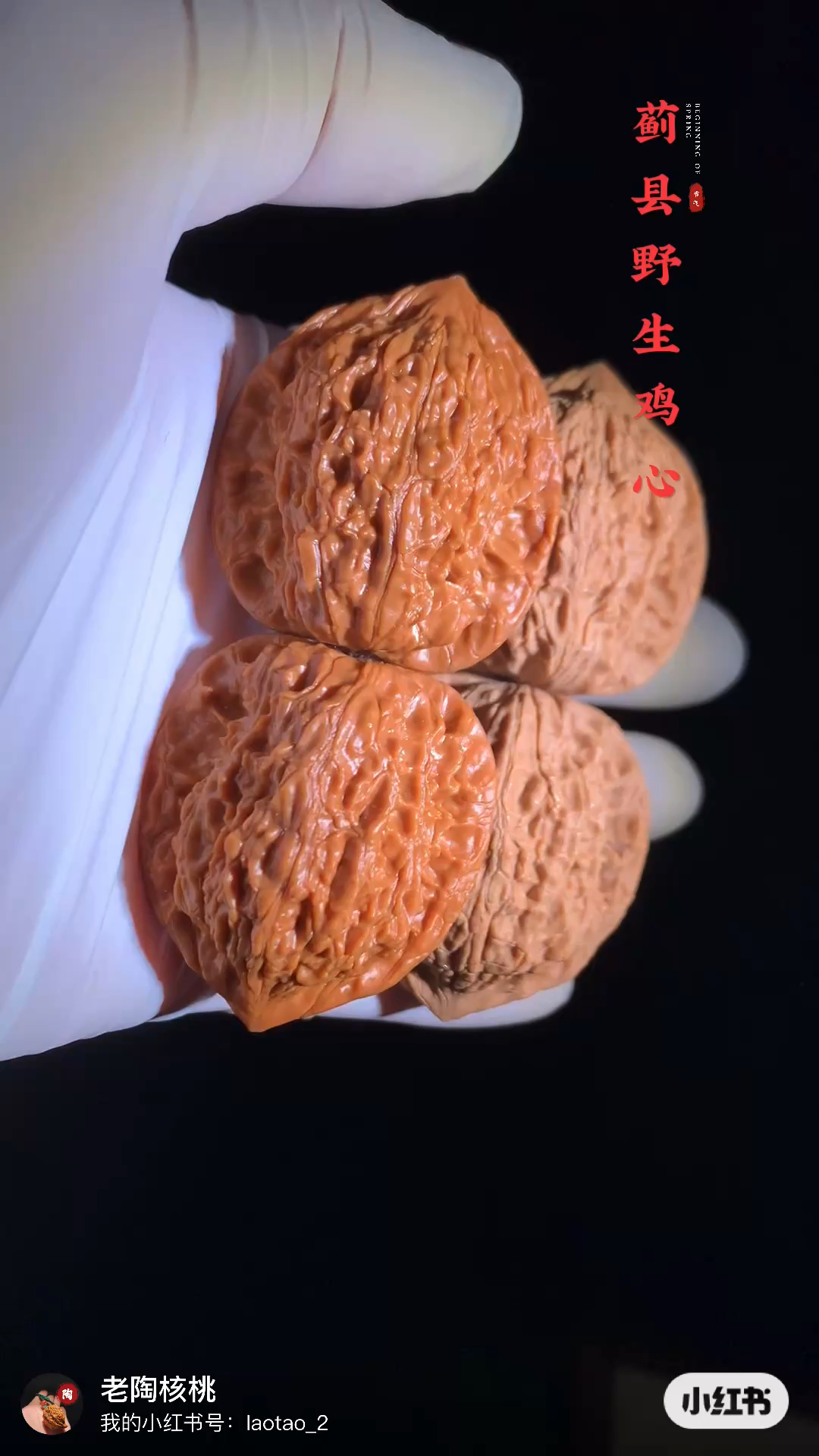 蓟县野生鸡心,皮子不次于沈阳鸡心,皮色透粉上手就红。