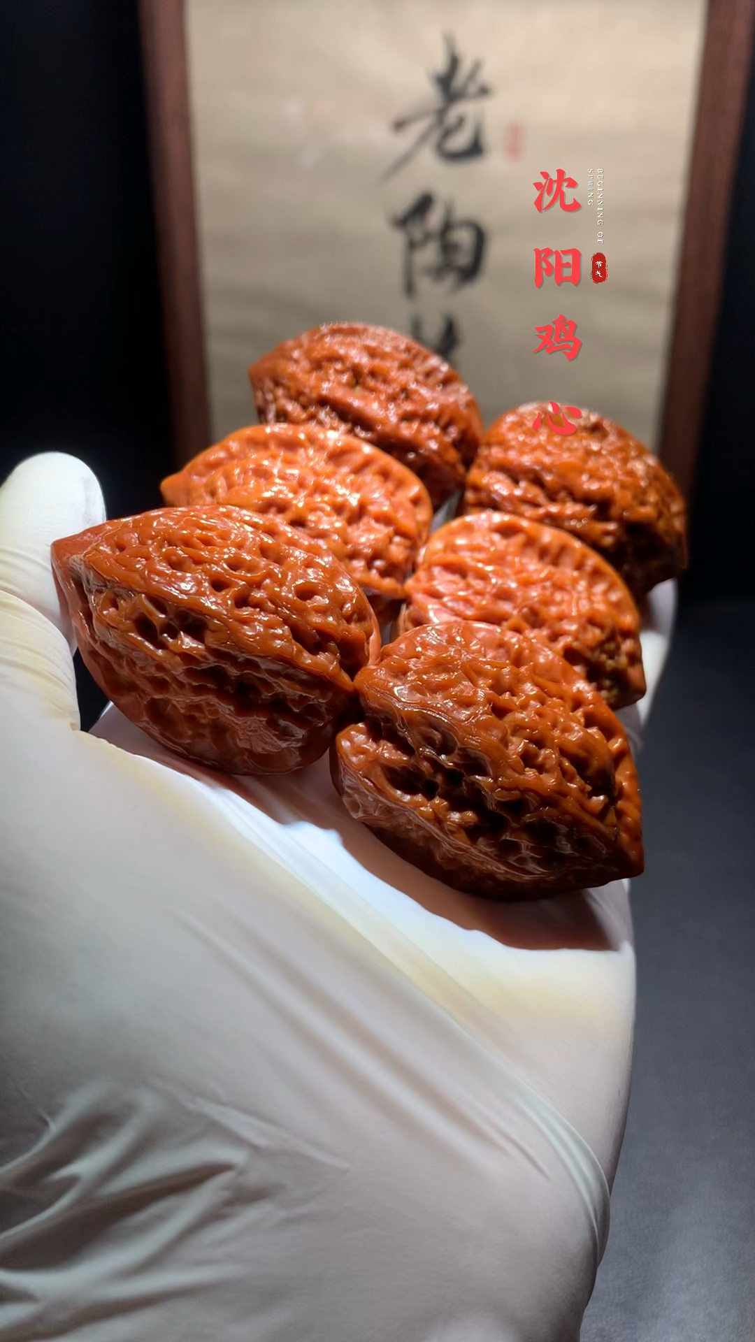 百年老树沈阳鸡心,原树沈阳鸡心姬核桃欣赏。