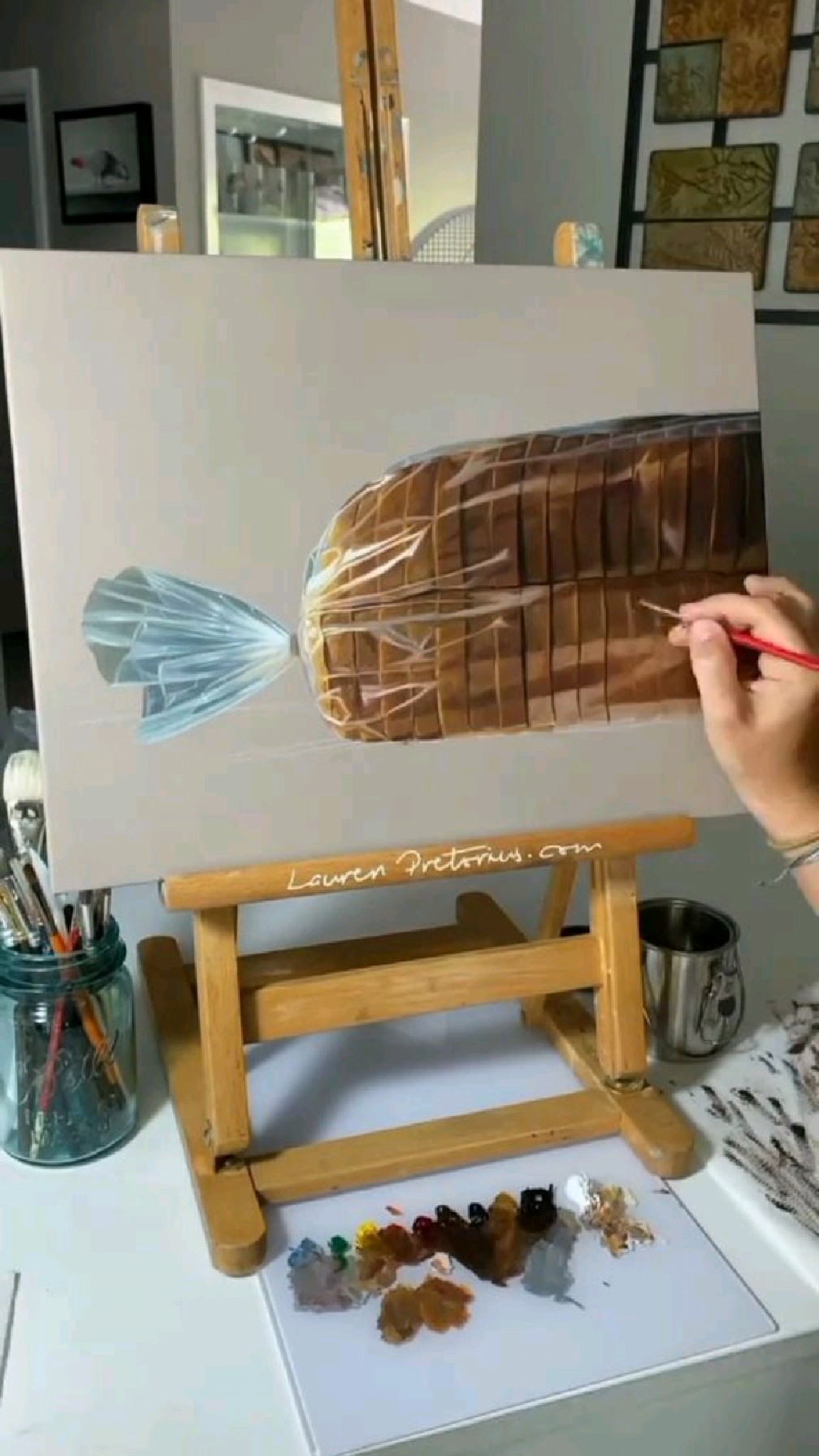 艺术家笔下超写实的食物油画