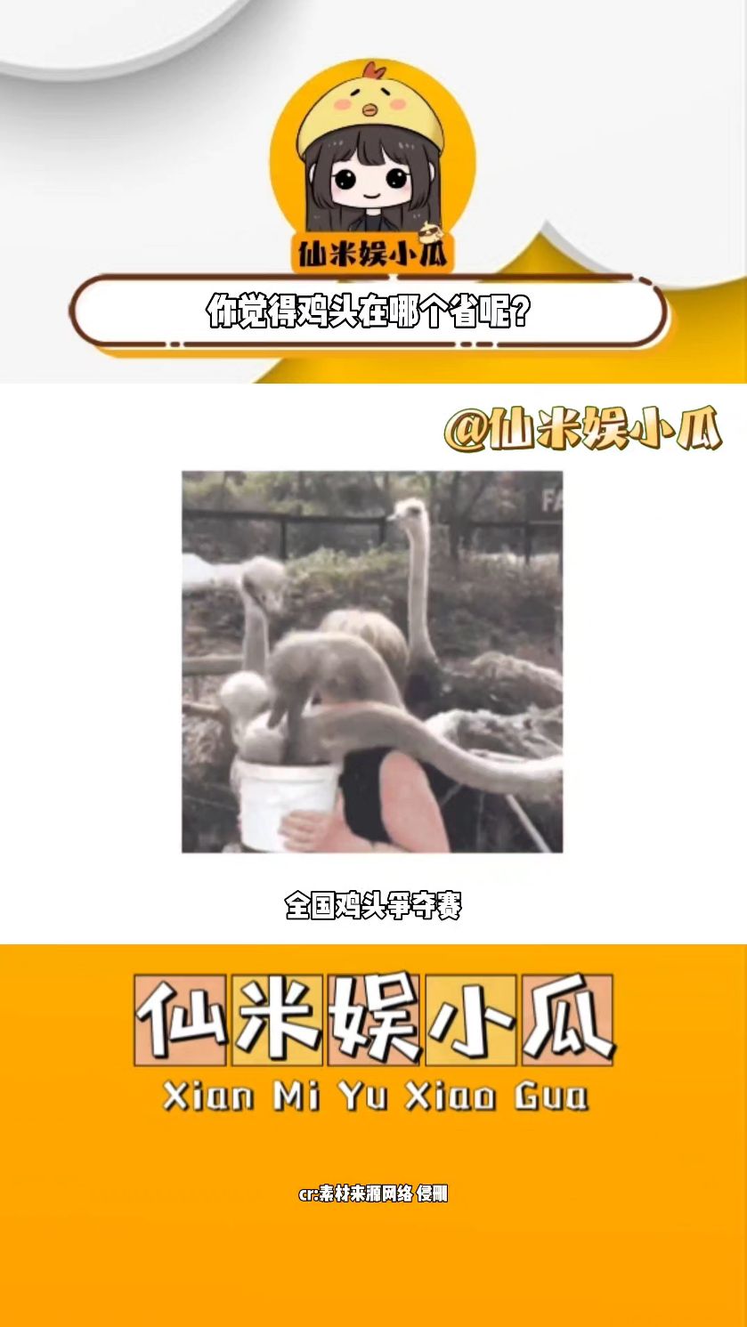 你觉得鸡头在哪个省呢? #万万没想到
