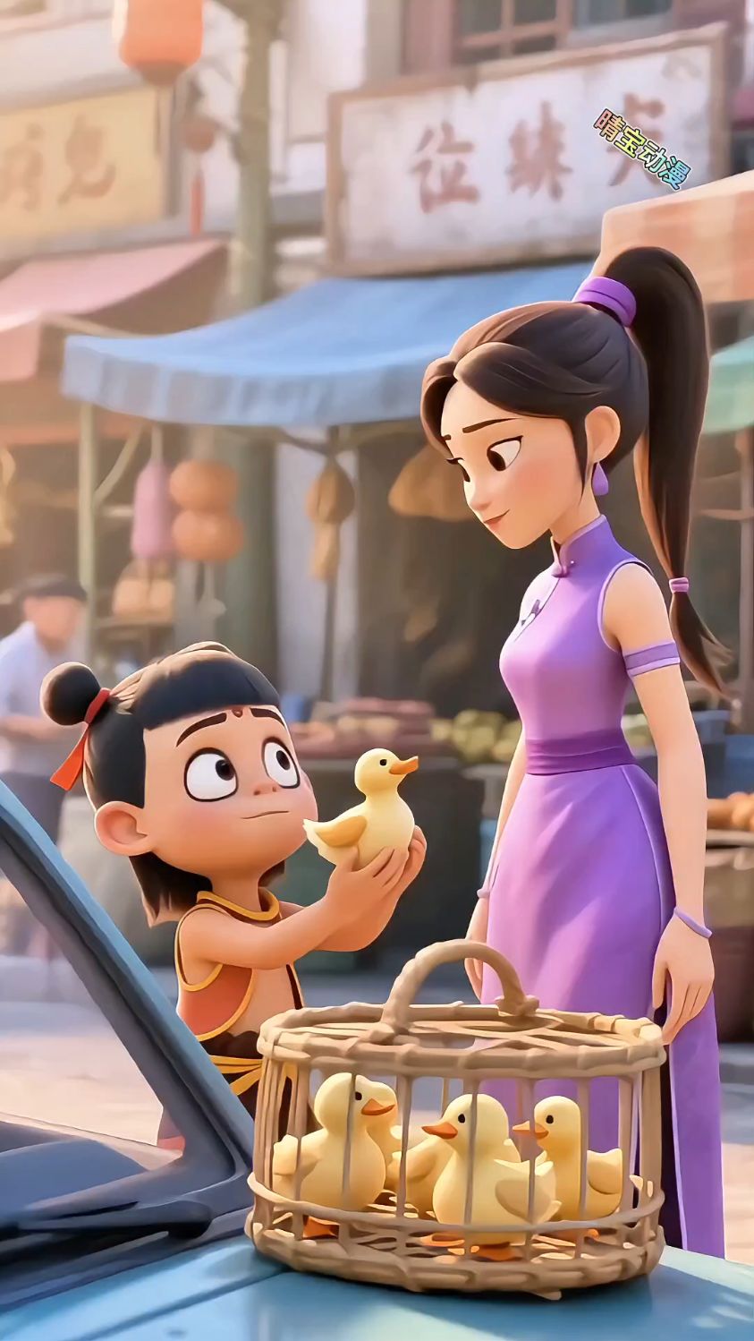 哪吒养小鸭子风波