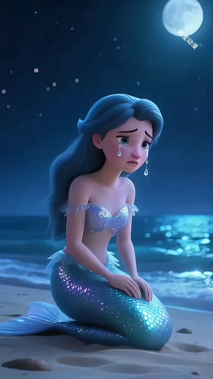 传说美人鱼的眼泪会变成珍珠