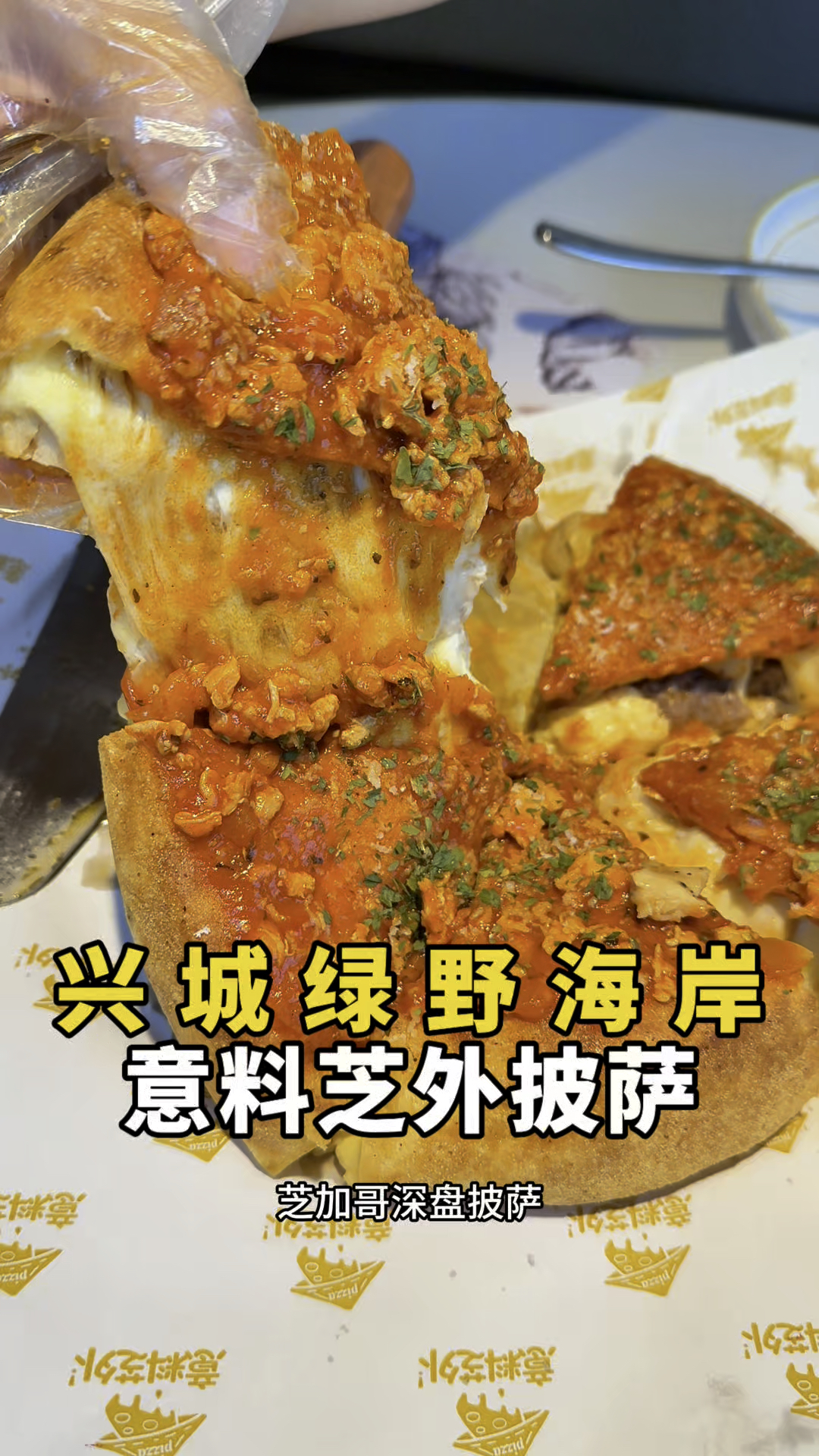 披萨可好吃了，爱吃的一定尝尝