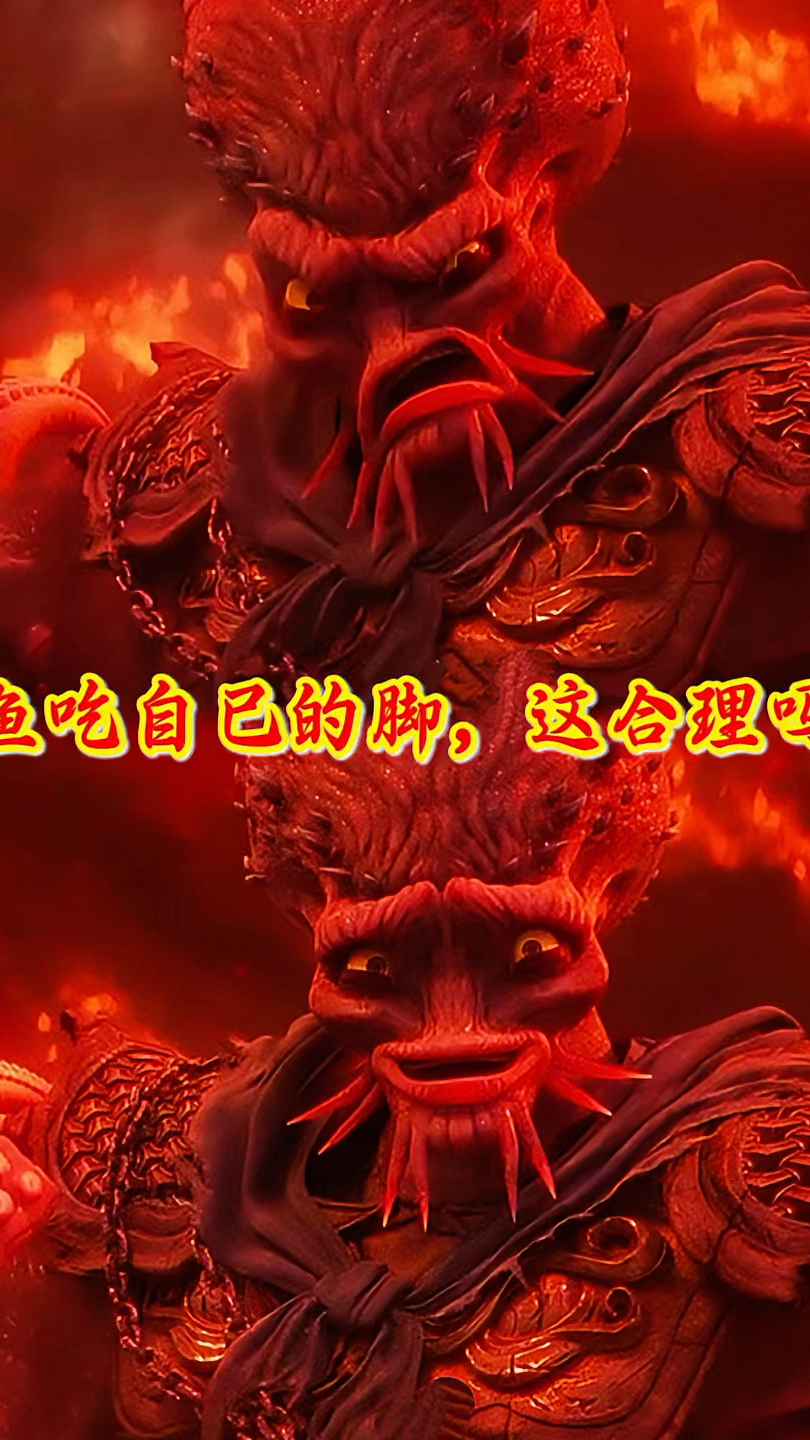 《哪吒之魔童闹海》章鱼将军吃自己的脚，这合理吗？