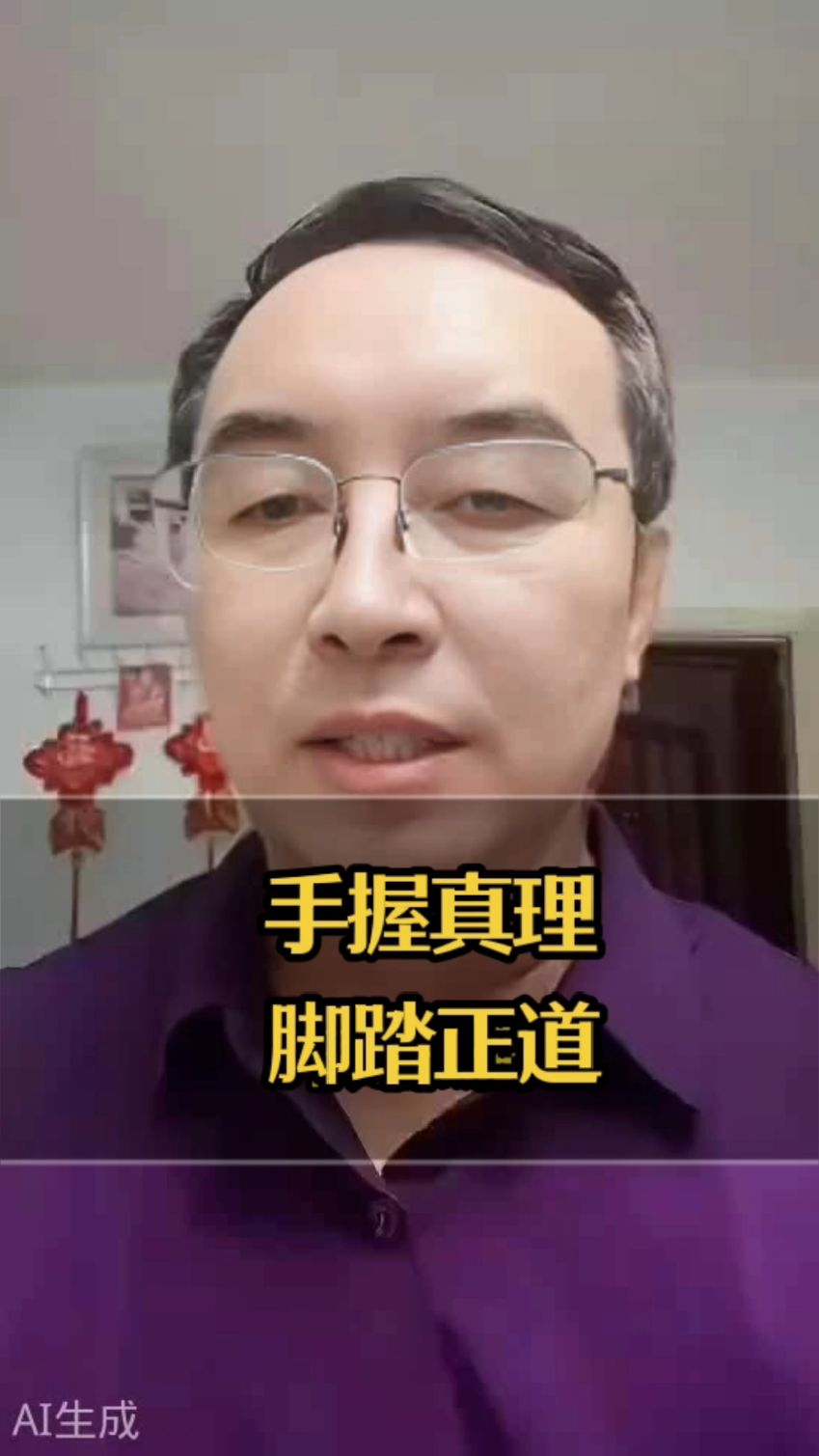 手握真理,脚踏正道!