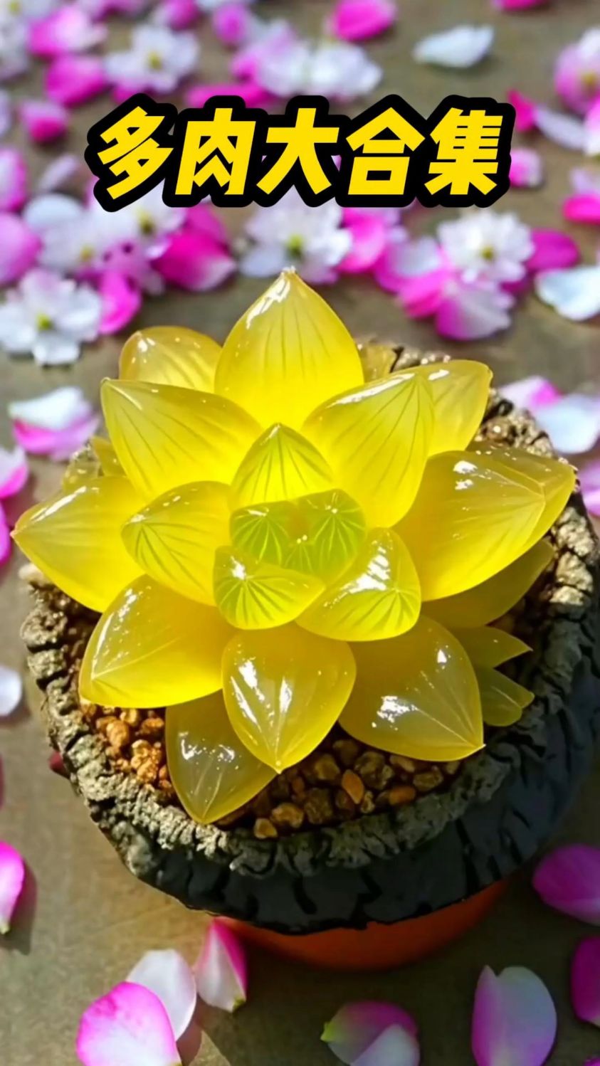 这是什么神仙多肉，真漂亮！