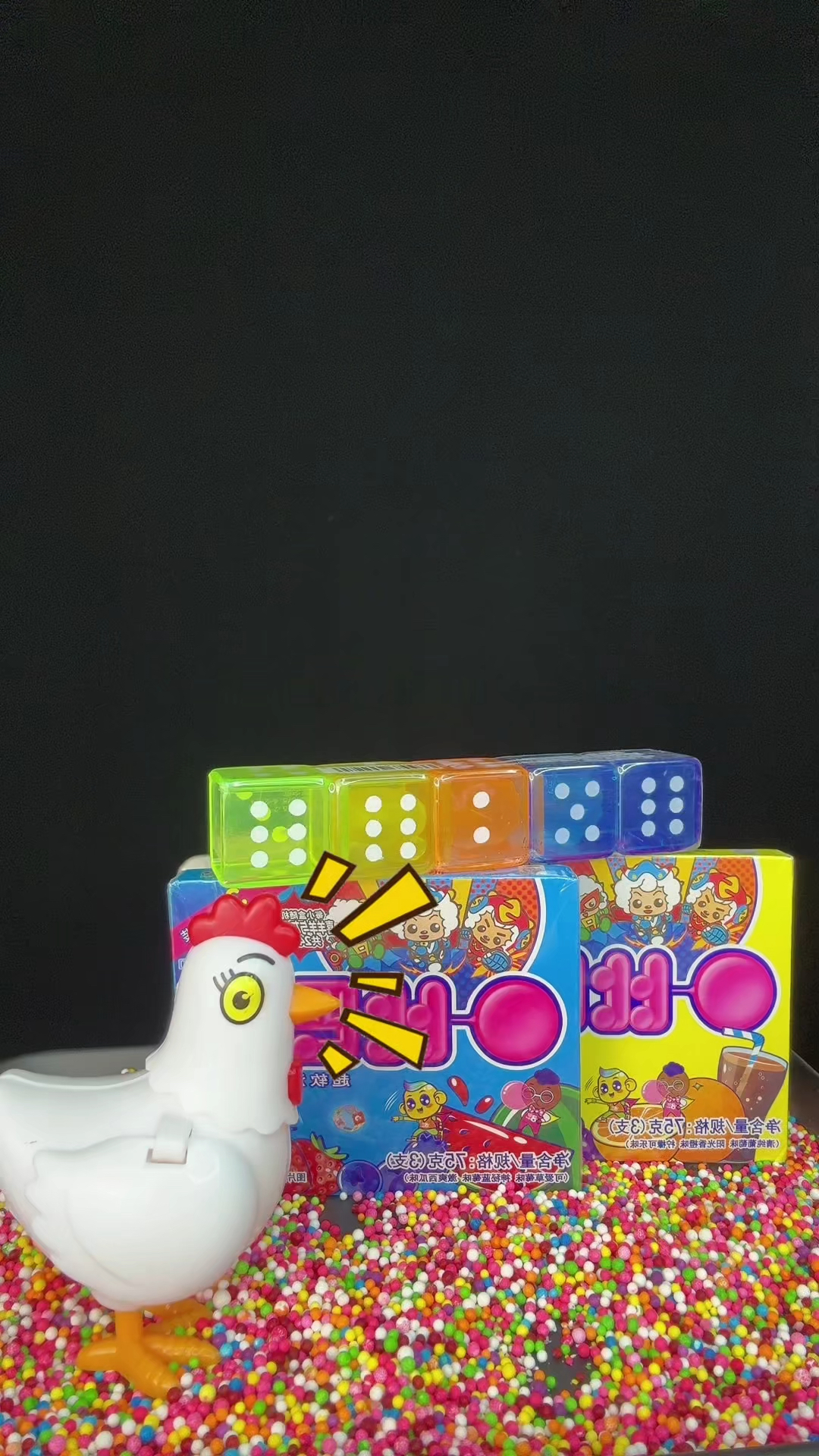 小鸡会吹泡泡了啊