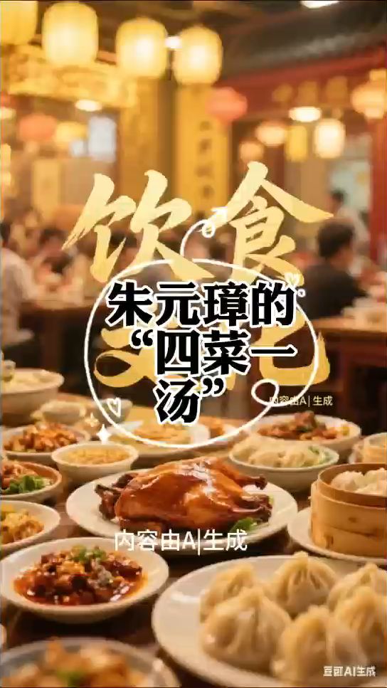 朱元璋的“四菜一汤”