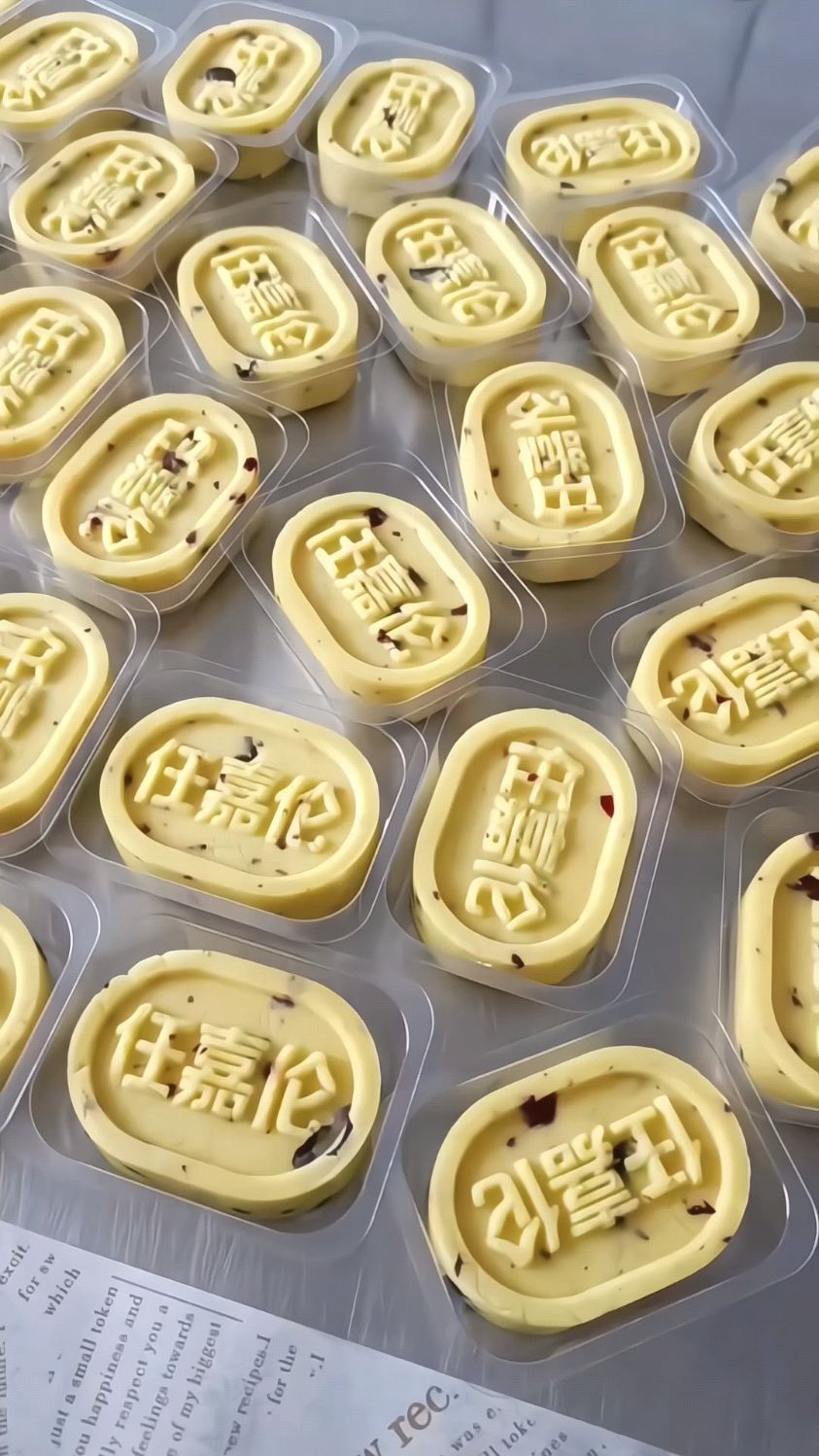 端午节绿豆冰糕原味蔓越莓两种口味