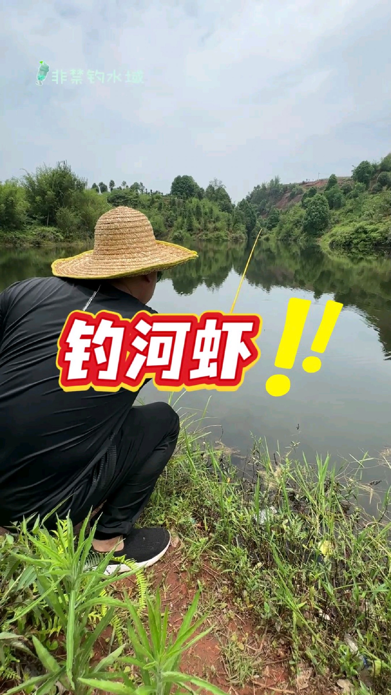 钓虾就是这么简单,你学会了吗