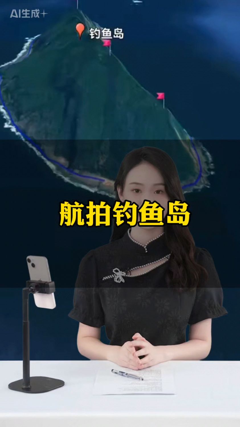 航拍大美中国 钓鱼岛