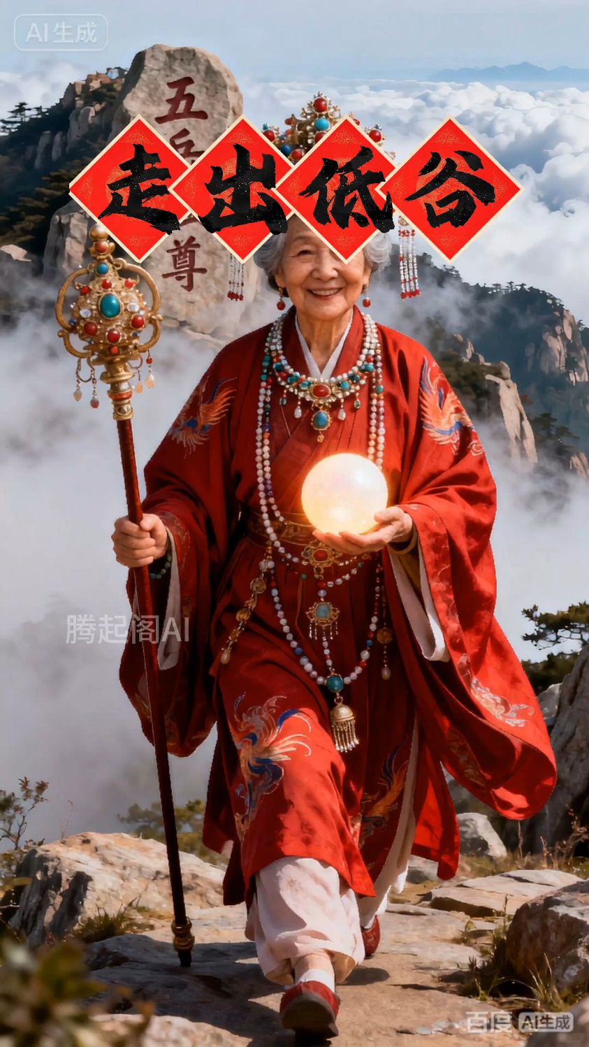泰山奶奶希望你走出低谷