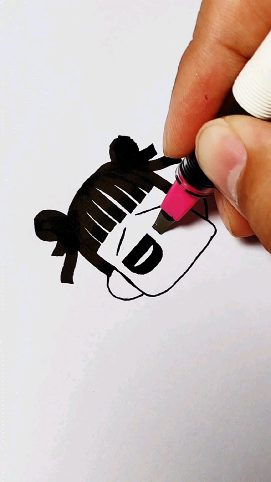 教你手绘可爱的小哪吒