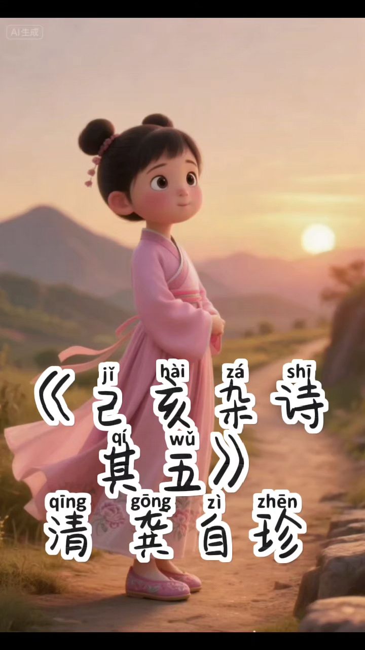 【古诗小课堂含注释】今日上新《已亥杂诗 其五》