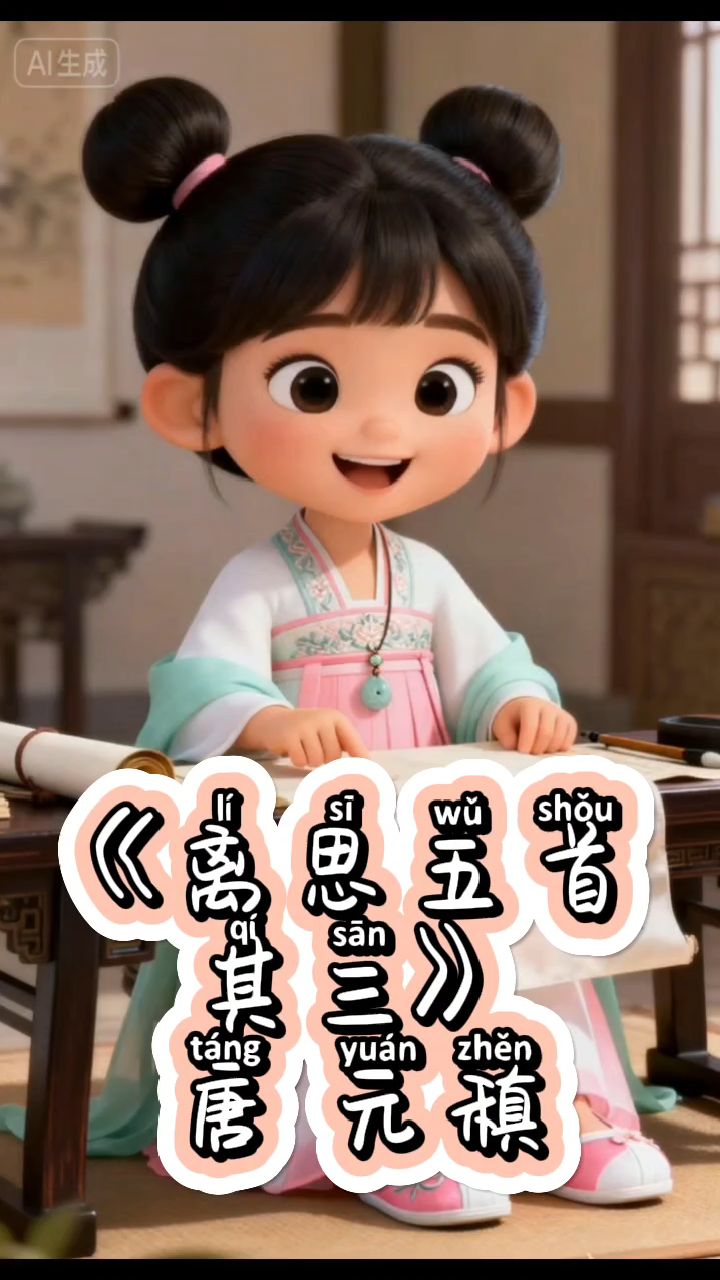 【古诗小课堂含注释】今日上新《离思五首 其三》