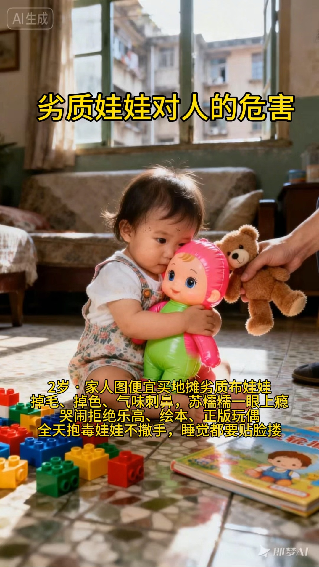 劣质娃娃对人的危害#听别人的故事悟自己的人生