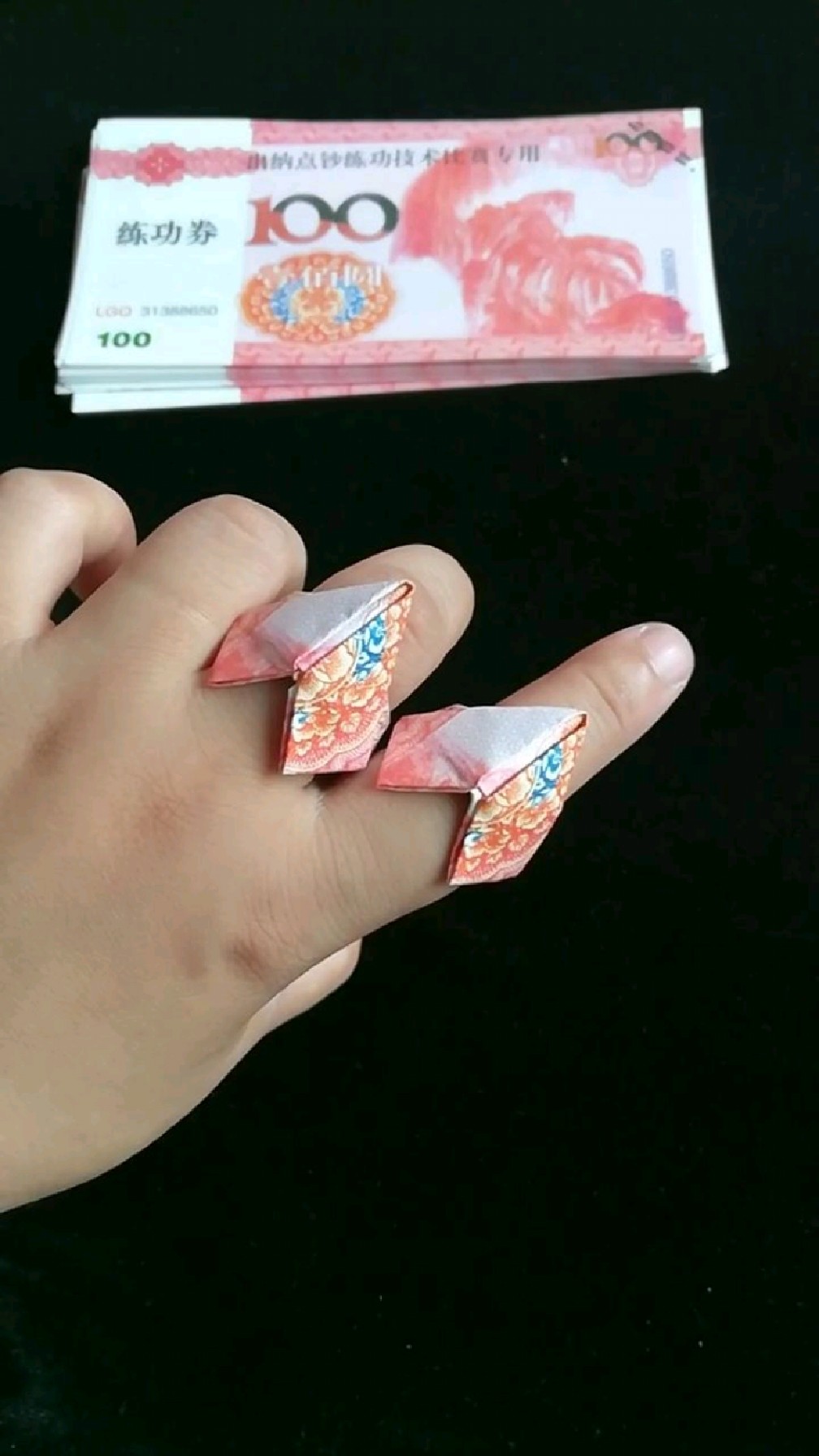 手工折纸教程折纸戒指