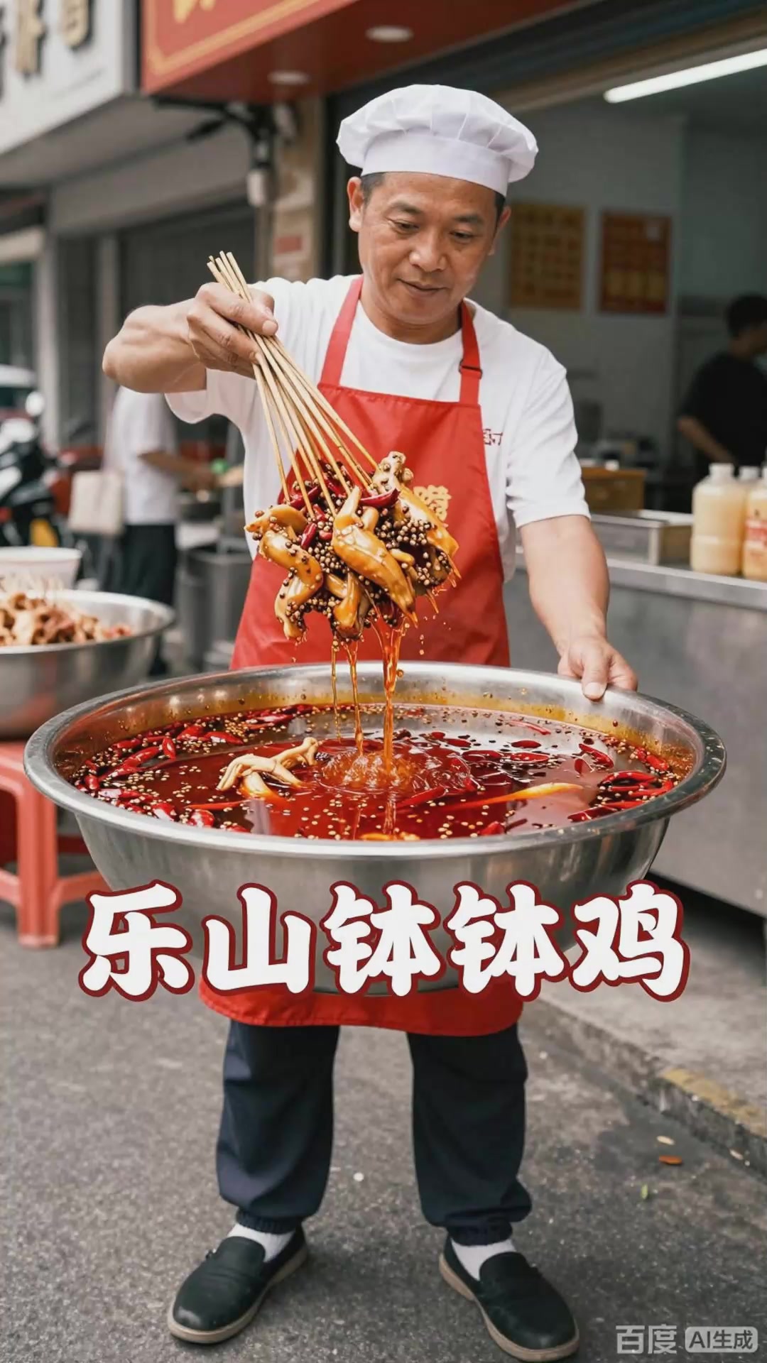 乐山钵钵鸡:麻辣鲜香,冷吃串串乐山招牌