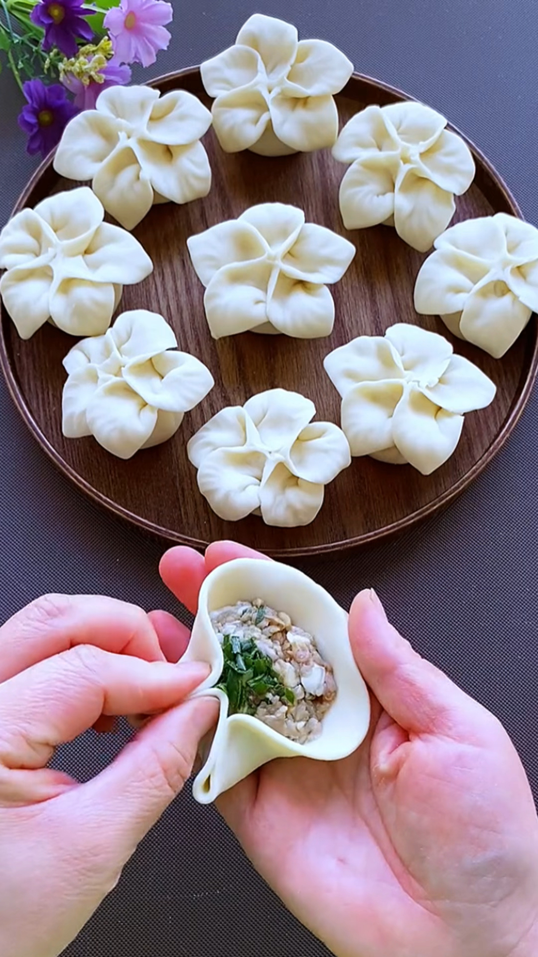 制作花样包子的方法
