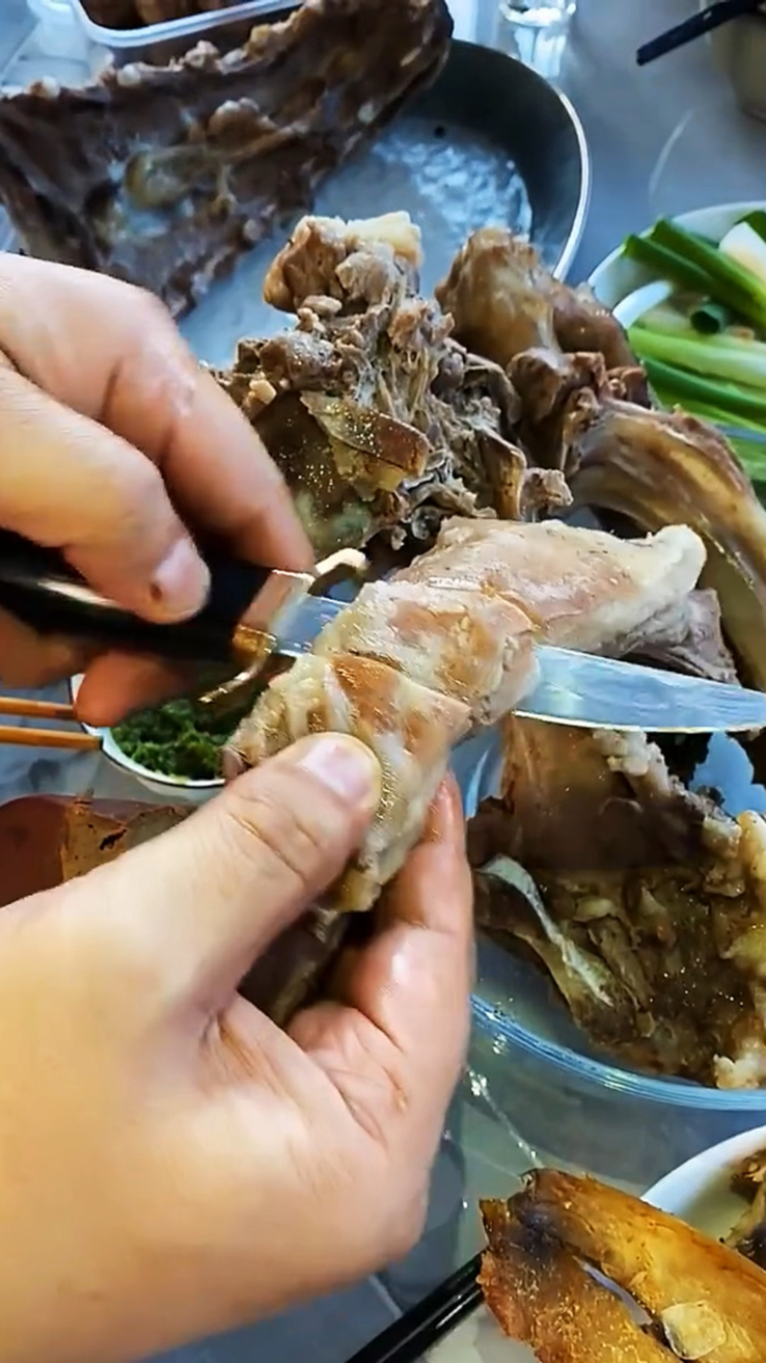 制作好吃美味手把羊肉
