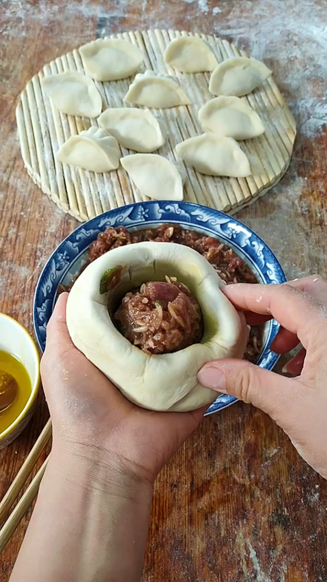 制作花样包子的方法