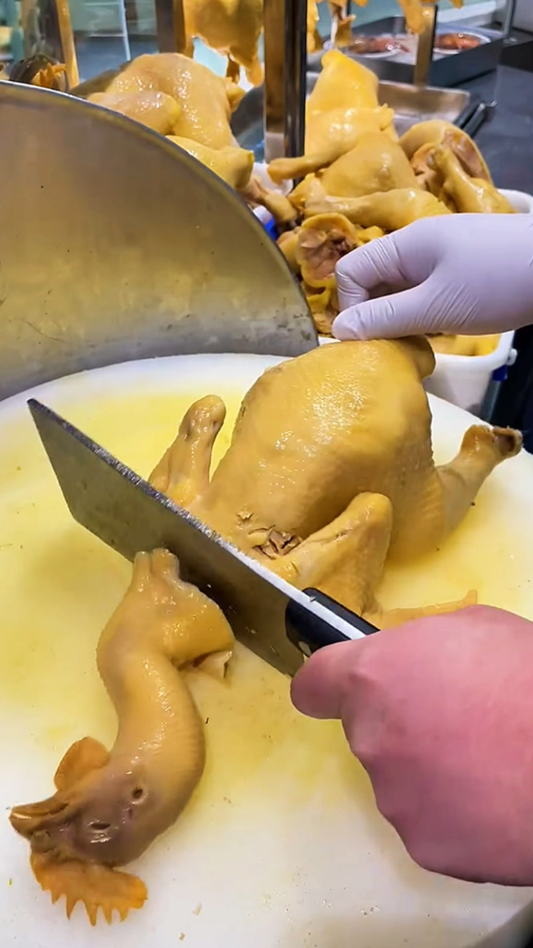 改刀好吃美味的小鸡