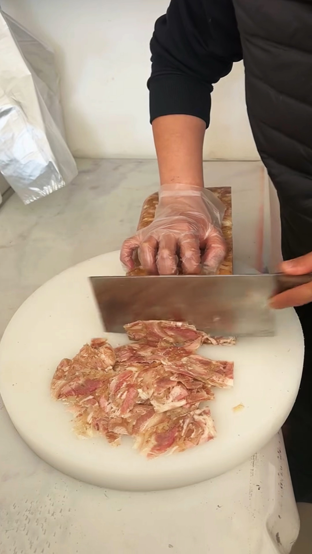 改刀肉焖子的方法