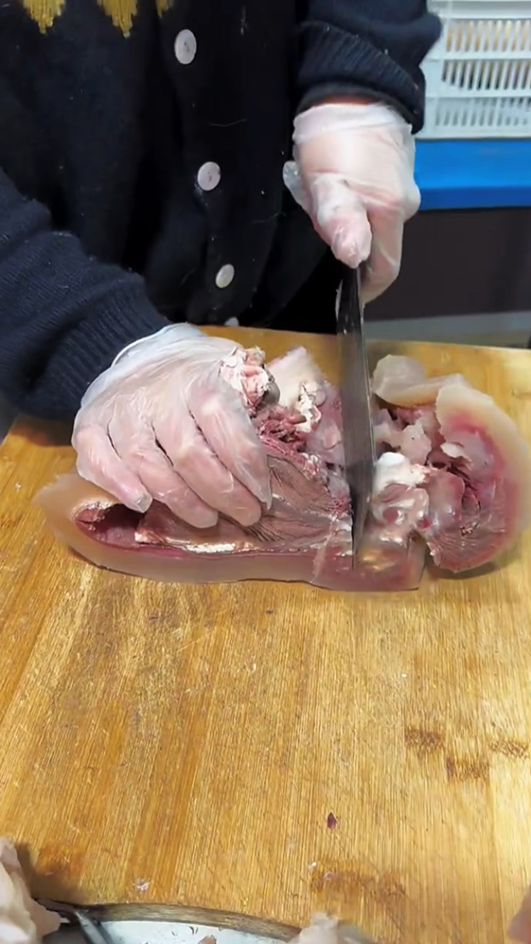 改刀好吃美味牛脸肉