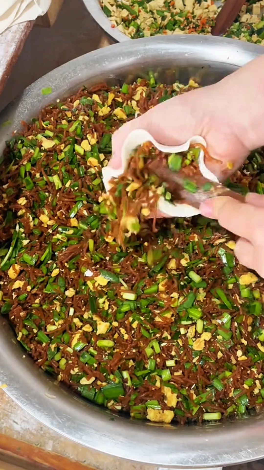 制作素馅包子的方法