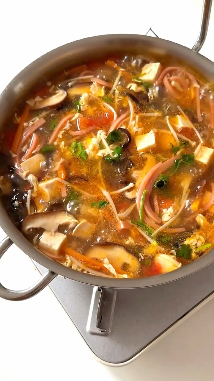 巨开胃的酸辣汤，简单好做