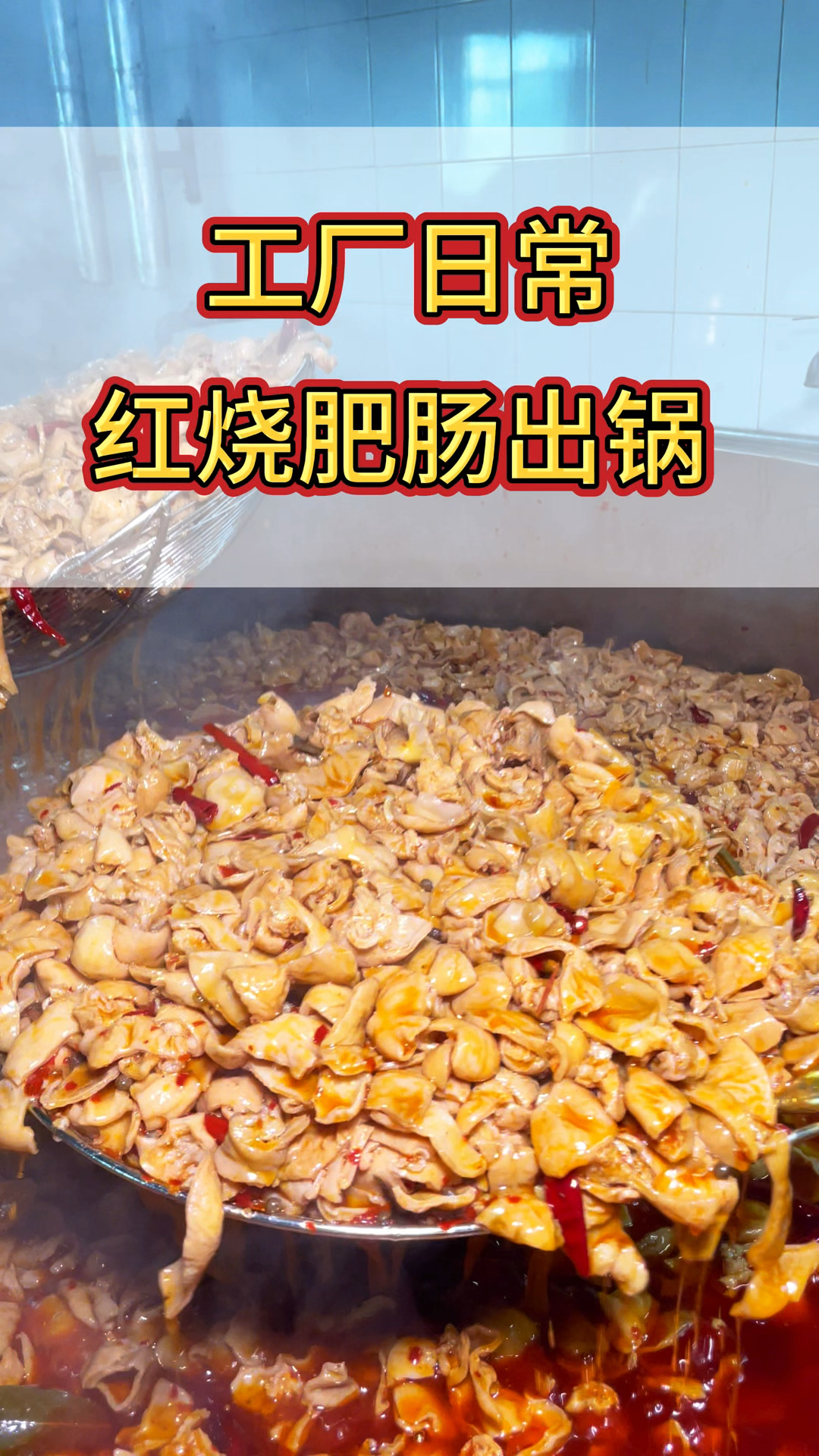 红烧肥肠不用自己做,用智邦粉面浇头厂家的成品加热直接出餐!