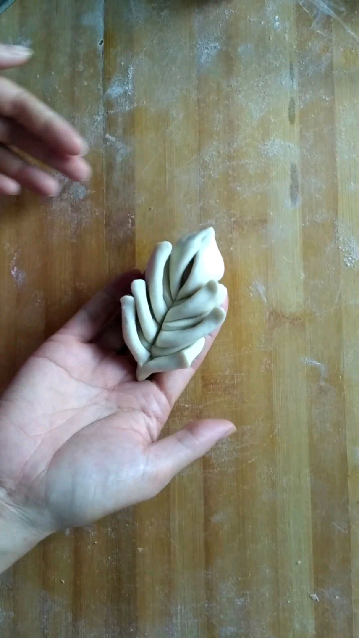 树叶花馍新做法,简单易学