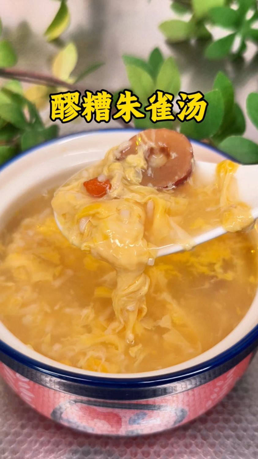 升级版的醪糟朱雀汤,做法很简单,早上来一碗,滋润又营养#朱雀汤