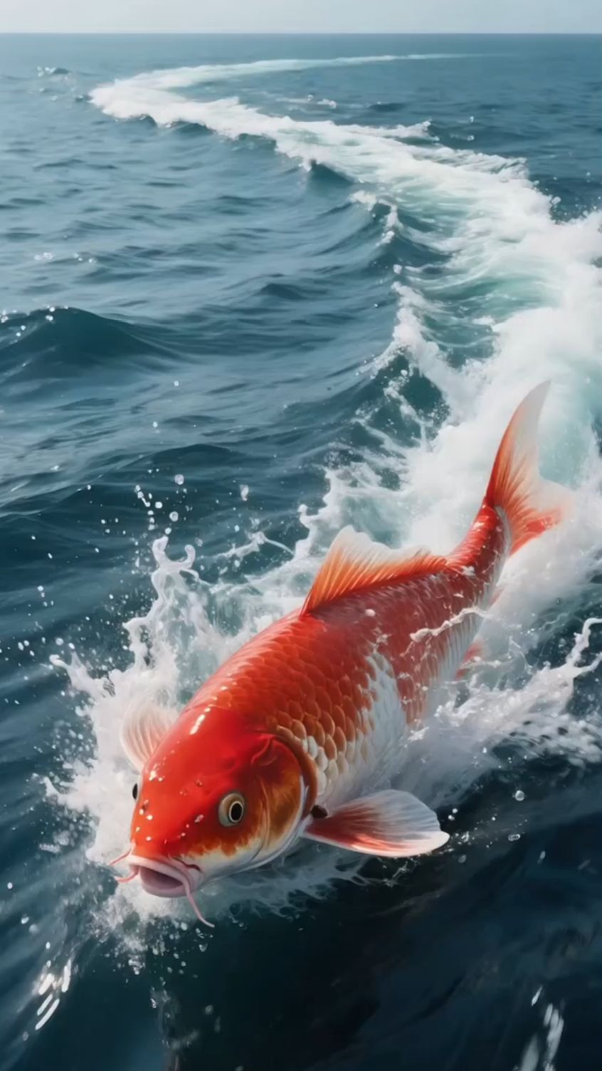 大红鲤鱼好运来！