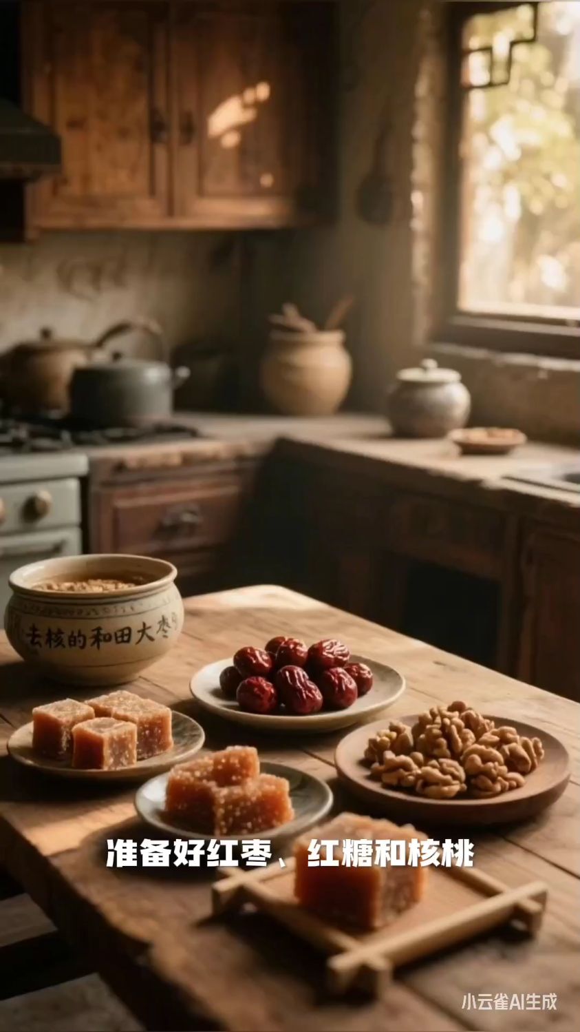 古法核桃枣泥糕的做法,配方在视频最后!