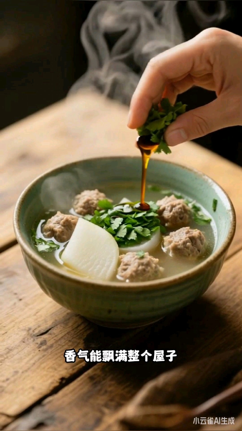 羊肉丸子汤的正确打开方式,既能驱寒保暖,又能补充营养。