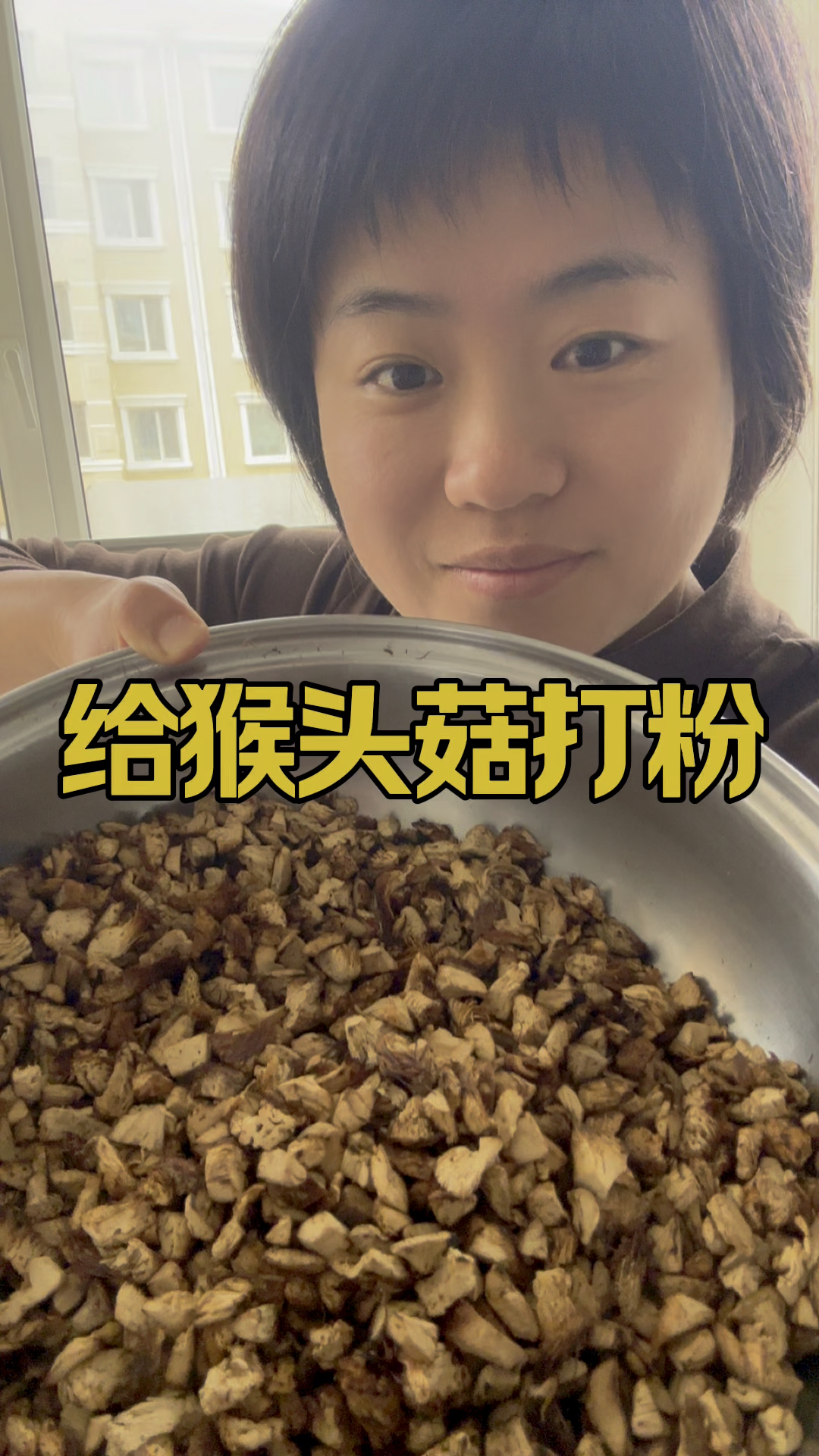 自己在家烘干猴头菇做成猴头菇粉非常简单