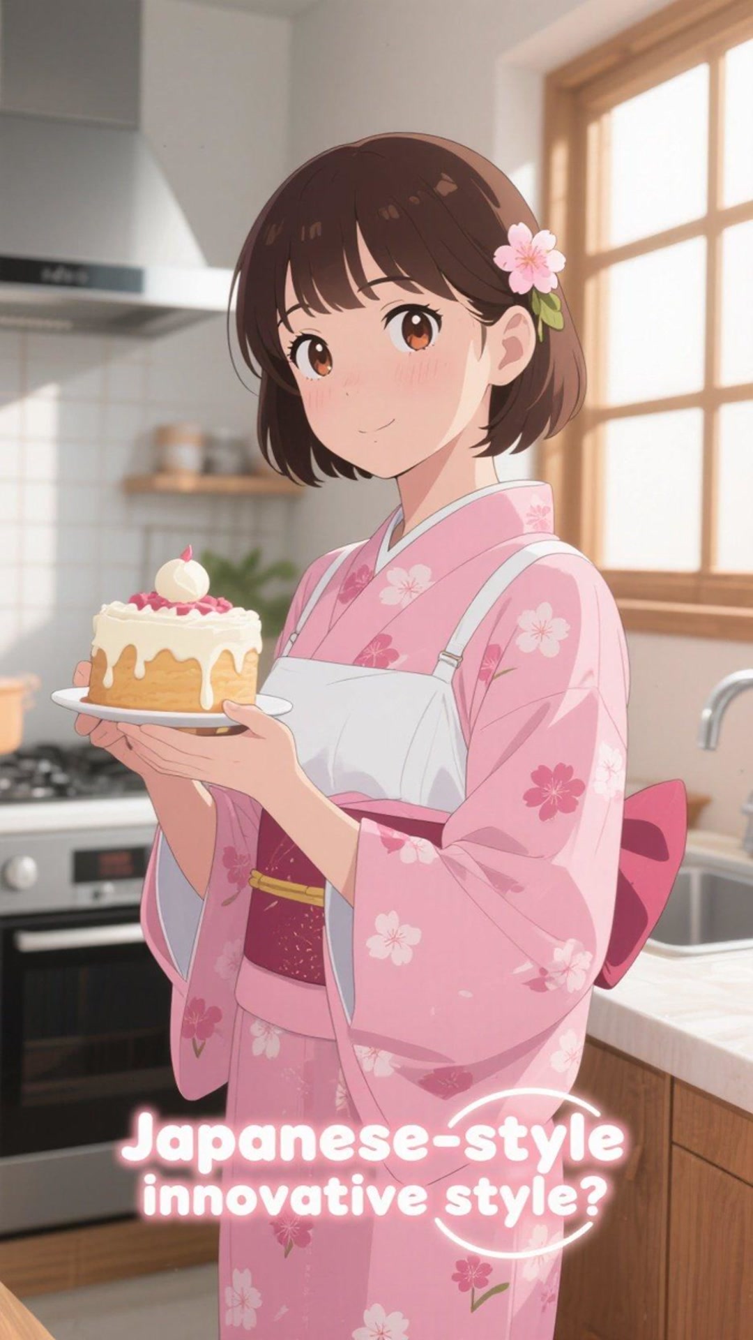 和服甜点师学做蛋糕,奶油挤成歪扭团子还自称是日式创新风格