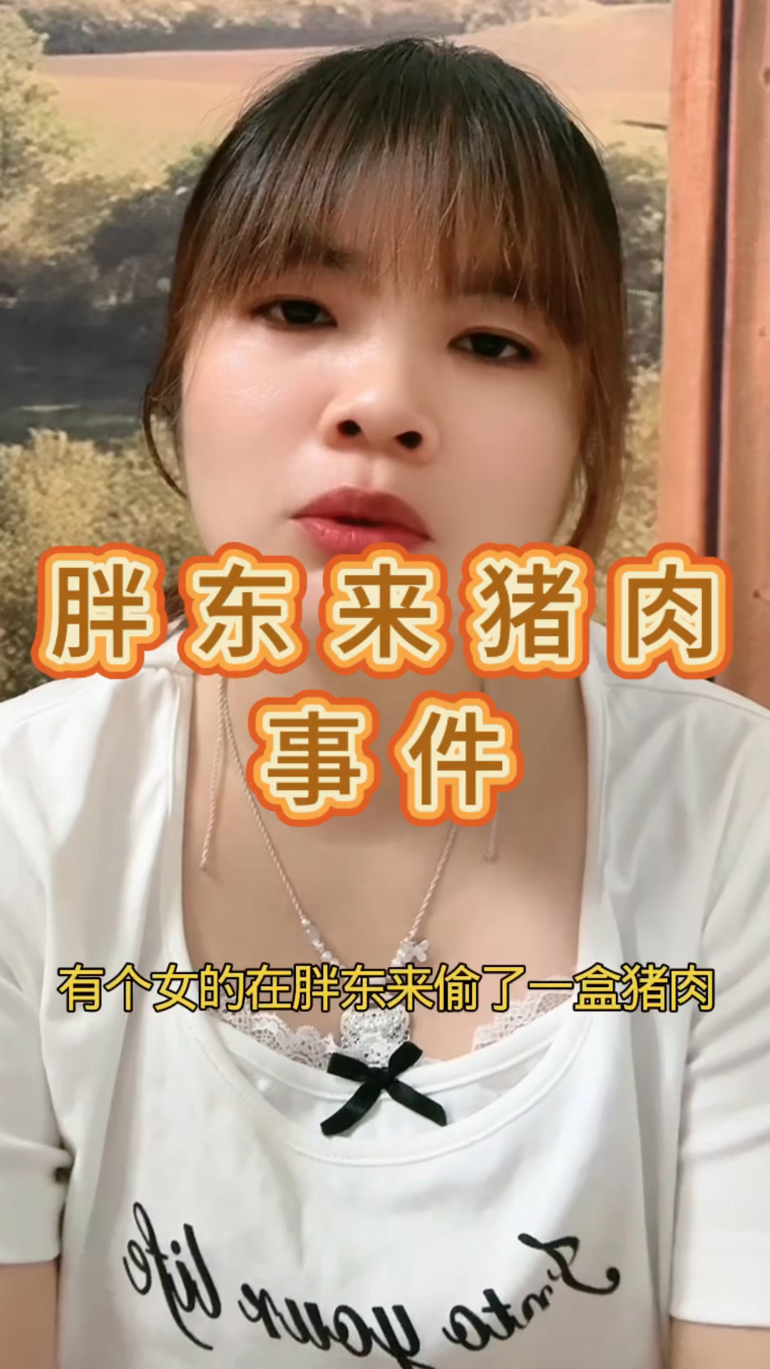 胖东来猪肉事件。